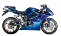 2009-2012 Triumph Daytona 675 Carene