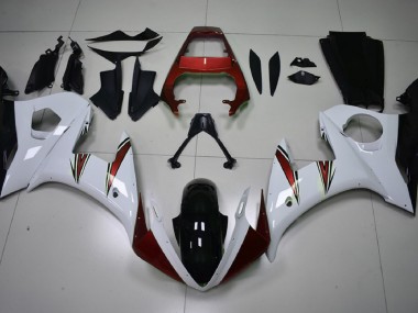 Accenti Bianchi Lucidi & Rossi 2003-2004 Yamaha R6 Carene Moto