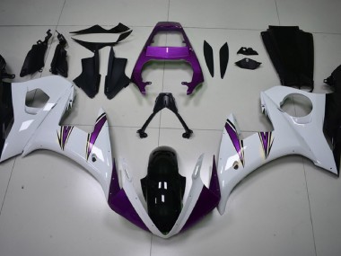 Accenti Bianchi Lucidi & Viola 2003-2004 Yamaha R6 Carene Moto