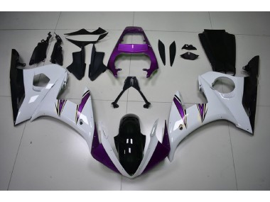 Accenti Bianchi Lucidi & Viola 2003-2004 Yamaha R6 Carene Moto