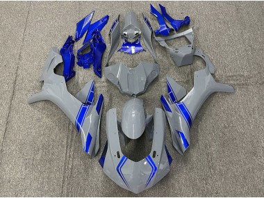 Accenti Nardo Grigio & Blu 2015-2019 Yamaha R1 Carene Moto