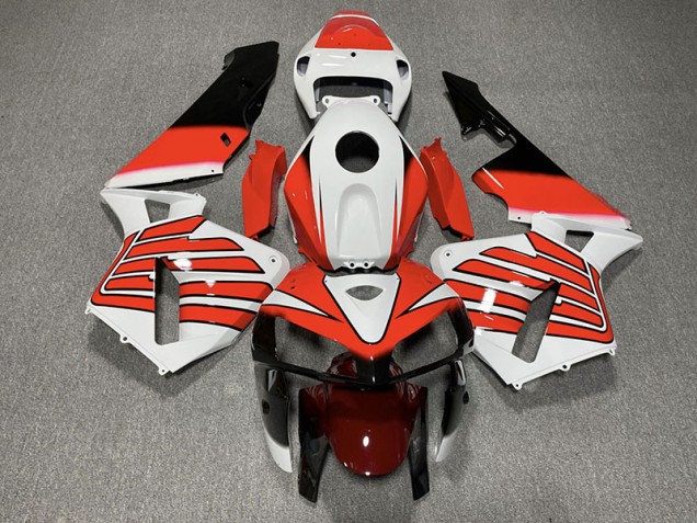 Ali Rosse & Bianche 2005-2006 Honda CBR600RR Carene Moto Ali Rosse & Bianche 2005-2006 Honda CBR600RR Carene Moto