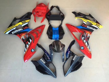 Alieno Blu & Bianco 2009-2014 BMW S1000RR Carene Moto