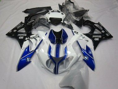 Alieno Blu & Bianco 2009-2014 BMW S1000RR Carene Moto
