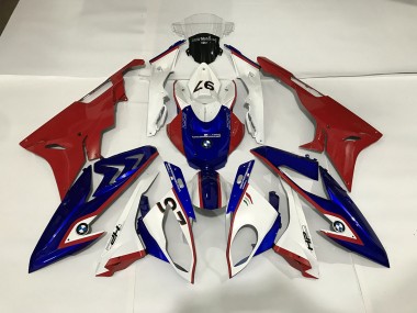 Alieno Blu & Bianco 2009-2014 BMW S1000RR Carene Moto