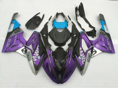 Alieno Blu & Bianco 2009-2014 BMW S1000RR Carene Moto