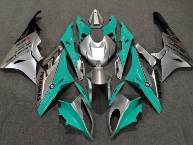 Alieno Blu & Bianco 2009-2014 BMW S1000RR Carene Moto