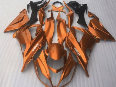 Arancio Caramellato Lucido 2016-2019 Kawasaki ZX10R Carene Moto