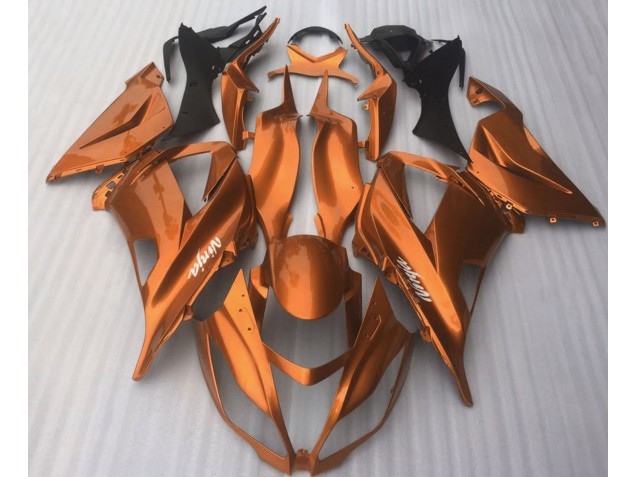 Arancio Caramellato Lucido 2016-2019 Kawasaki ZX10R Carene Moto Arancio Caramellato Lucido 2016-2019 Kawasaki ZX10R Carene Moto