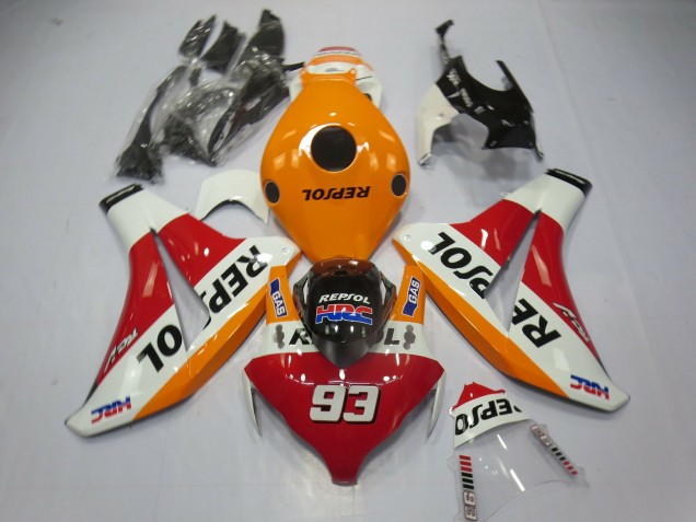 Arancio Chiaro Repsol 93 2008-2011 Honda CBR1000RR Carene Moto Arancio Chiaro Repsol 93 2008-2011 Honda CBR1000RR Carene Moto