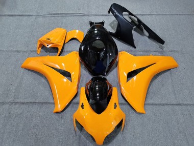 Arancio Lucido & Nero 2008-2011 Honda CBR1000RR Carene Moto