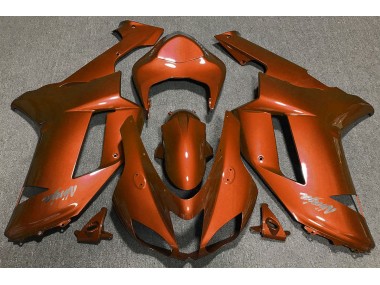 Arancio Tigre 2007-2008 Kawasaki ZX6R Carene Moto