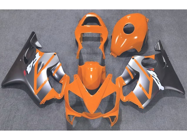 Arancione & Argento Opaco 2001-2003 Honda CBR600 F4i Carene Moto Arancione & Argento Opaco 2001-2003 Honda CBR600 F4i Carene Moto
