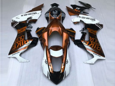 Arancione & Bianco Personalizzato 2017-2023 Honda CBR1000RR Carene Moto