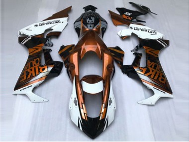 Arancione & Bianco Personalizzato 2017-2023 Honda CBR1000RR Carene Moto
