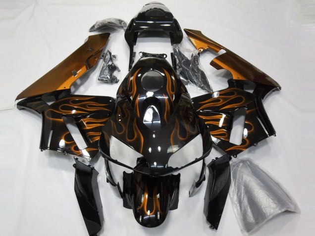 Arancione Fiamma 2003-2004 Honda CBR600RR Carene Moto Arancione Fiamma 2003-2004 Honda CBR600RR Carene Moto