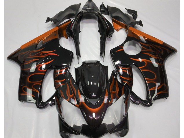 Arancione Fiamma 2004-2007 Honda CBR600 F4i Carene Moto Arancione Fiamma 2004-2007 Honda CBR600 F4i Carene Moto