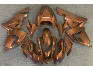 Arancione Lucido 2004-2005 Kawasaki ZX10R Carene Moto