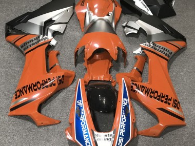 Arancione Lucido & Blu 2017-2023 Honda CBR1000RR Carene Moto