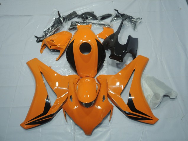 Arancione & Nero 2008-2011 Honda CBR1000RR Carene Moto