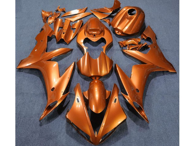 Arancione Solido 2004-2006 Yamaha R1 Carene Moto Arancione Solido 2004-2006 Yamaha R1 Carene Moto