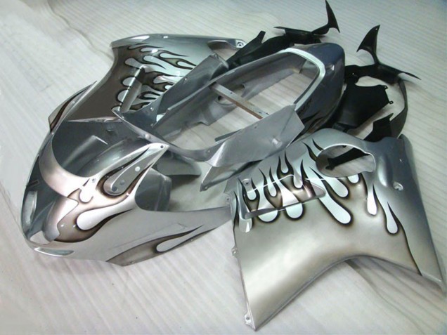 Argent Flamme 1996-2007 Honda CBR1100XX Carene Moto Argent Flamme 1996-2007 Honda CBR1100XX Carene Moto