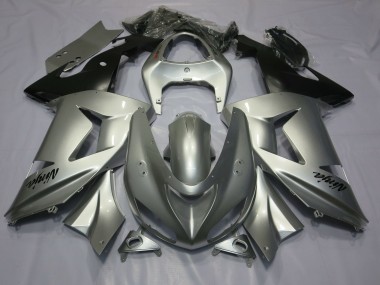 Argento 2003-2004 Kawasaki ZX6R Carene Moto