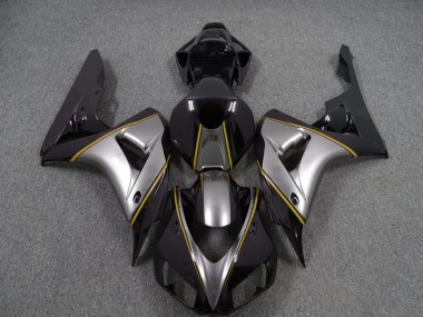 Argento Con Striscia Gialla 2006-2007 Honda CBR1000RR Carene Moto