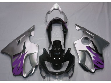 Argento Lucido & Viola 1999-2000 Honda CBR600 F4 Carene Moto