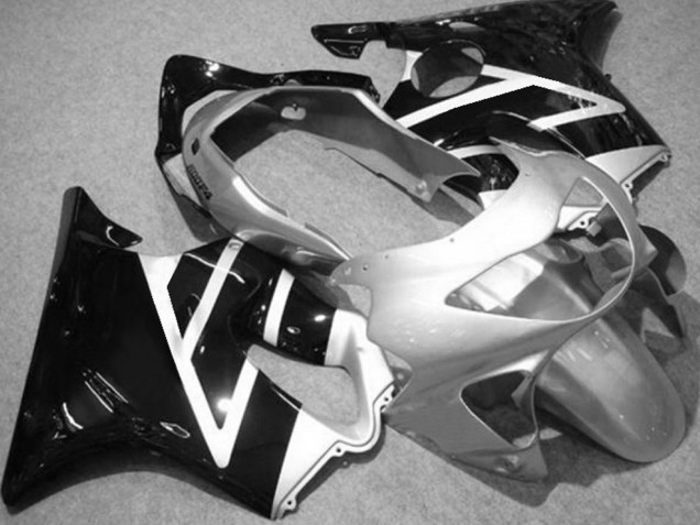 Argento Nero 1999-2000 Honda CBR600 F4 Carene Moto Argento Nero 1999-2000 Honda CBR600 F4 Carene Moto