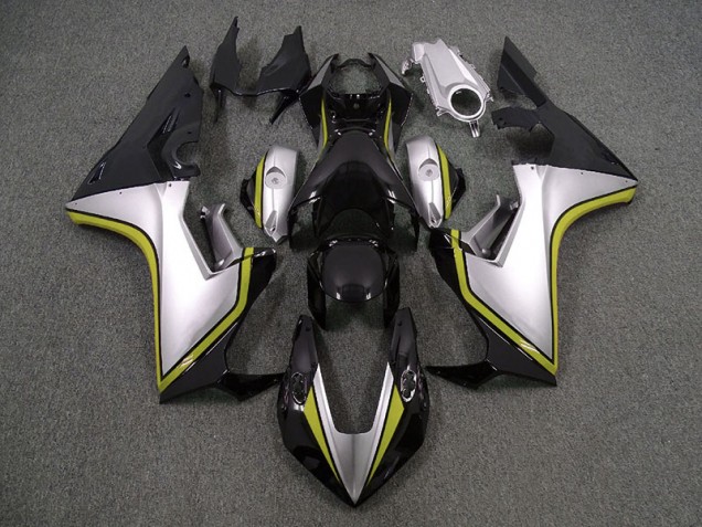 Argento & Nero & Giallo 2017-2023 Honda CBR1000RR Carene Moto Argento & Nero & Giallo 2017-2023 Honda CBR1000RR Carene Moto
