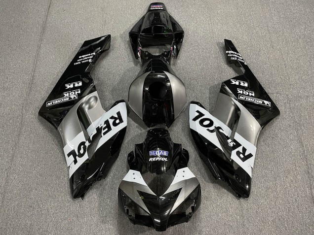 Argento Nero Repsol 2004-2005 Honda CBR1000RR Carene Moto Argento Nero Repsol 2004-2005 Honda CBR1000RR Carene Moto
