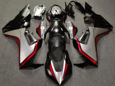 Argento & Nero & Rosso 2017-2023 Honda CBR1000RR Carene Moto