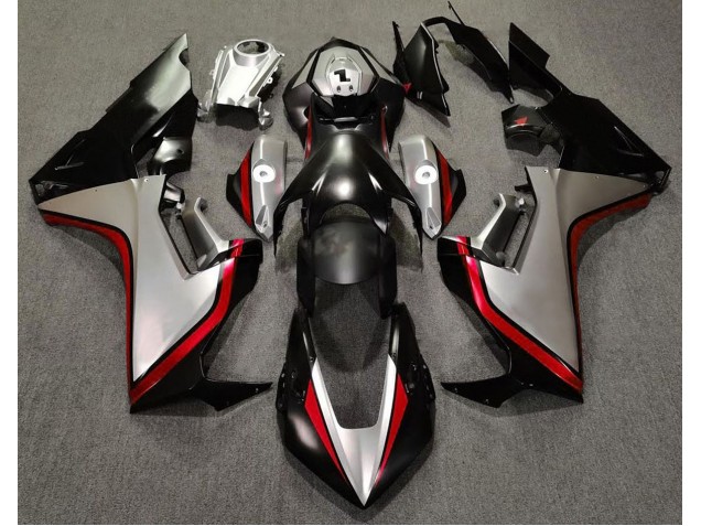 Argento & Nero & Rosso 2017-2023 Honda CBR1000RR Carene Moto Argento & Nero & Rosso 2017-2023 Honda CBR1000RR Carene Moto