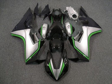Argento & Nero & Verde 2017-2023 Honda CBR1000RR Carene Moto