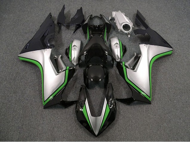 Argento & Nero & Verde 2017-2023 Honda CBR1000RR Carene Moto Argento & Nero & Verde 2017-2023 Honda CBR1000RR Carene Moto