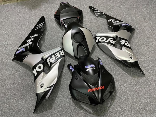 Argento Opaco Repsol 2006-2007 Honda CBR1000RR Carene Moto Argento Opaco Repsol 2006-2007 Honda CBR1000RR Carene Moto