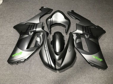 Argento Opaco & Teschio 2007-2008 Kawasaki ZX6R Carene Moto