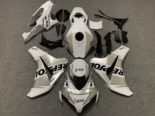 Argento Repsol 2008-2011 Honda CBR1000RR Carene Moto Argento Repsol 2008-2011 Honda CBR1000RR Carene Moto