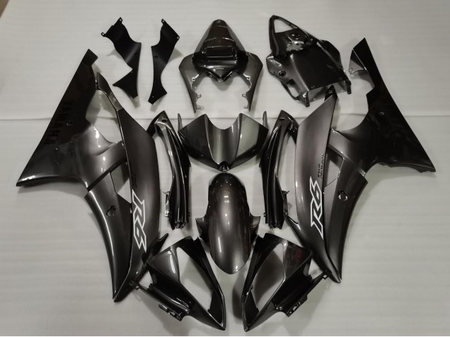 Argento Scuro 2008-2016 Yamaha R6 Carene Moto Argento Scuro 2008-2016 Yamaha R6 Carene Moto