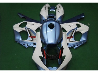 Azzurro & Bianco 1998-2007 Yamaha YZF600 Carene Moto