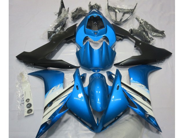 Azzurro & Bianco 2004-2006 Yamaha R1 Carene Moto Azzurro & Bianco 2004-2006 Yamaha R1 Carene Moto