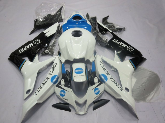 Azzurro Konica Minolta 2007-2008 Honda CBR600RR Carene Moto