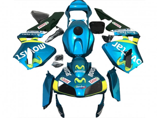 Azzurro Movistar 2003-2004 Honda CBR600RR Carene Moto Azzurro Movistar 2003-2004 Honda CBR600RR Carene Moto