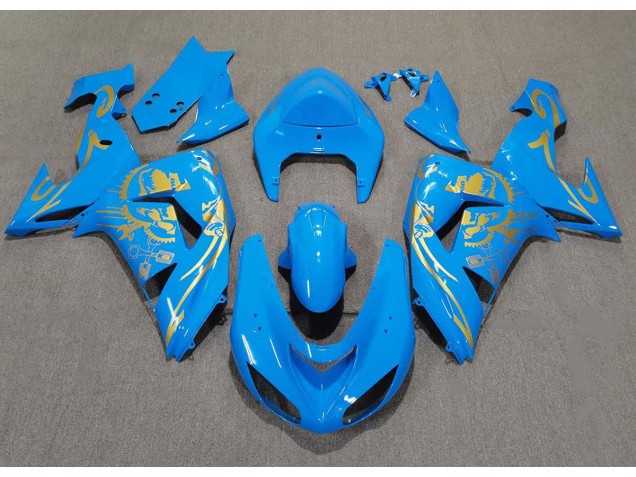 Azzurro & Oro 2006-2007 Kawasaki ZX10R Carene Moto Azzurro & Oro 2006-2007 Kawasaki ZX10R Carene Moto