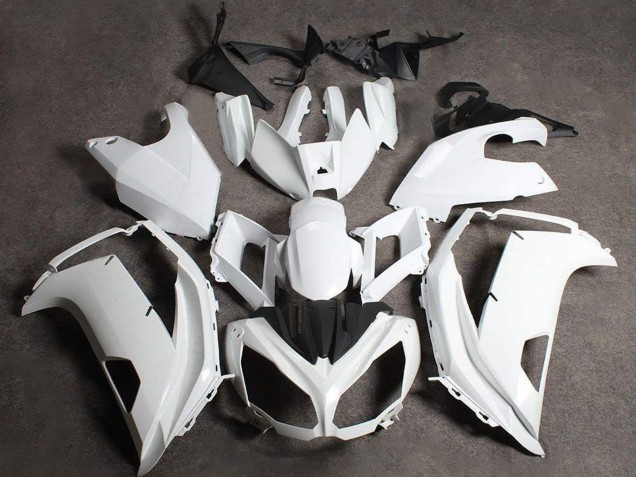 Bianco 2012-2016 Kawasaki Ninja 650R Carene Moto Bianco 2012-2016 Kawasaki Ninja 650R Carene Moto