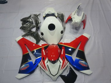 Bianco Blu & Rosso 2008-2011 Honda CBR1000RR Carene Moto