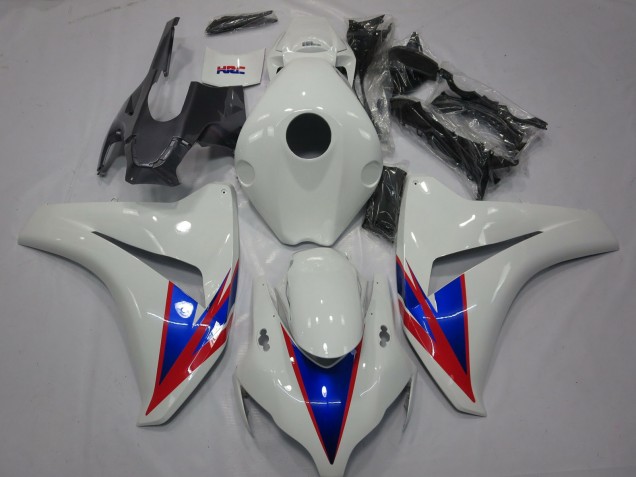 Bianco Blu Rosso 2008-2011 Honda CBR1000RR Carene Moto Bianco Blu Rosso 2008-2011 Honda CBR1000RR Carene Moto