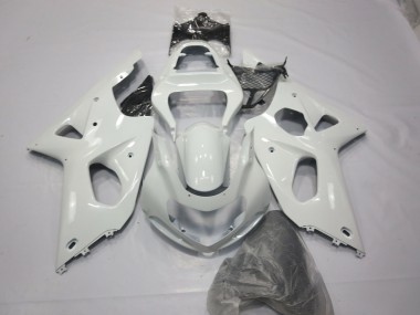 Bianco Lucido 2000-2002 Suzuki GSXR 1000 Carene Moto