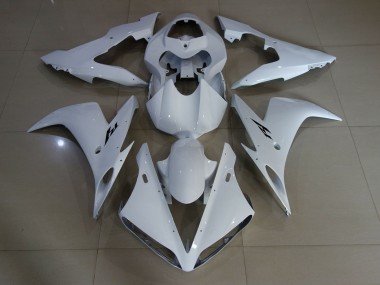 Bianco Lucido 2004-2006 Yamaha R1 Carene Moto